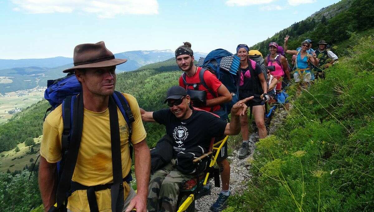 Personnes en situation de handicap dans la nature