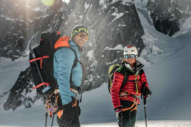 Randonnée guidée en montagne avec un groupe