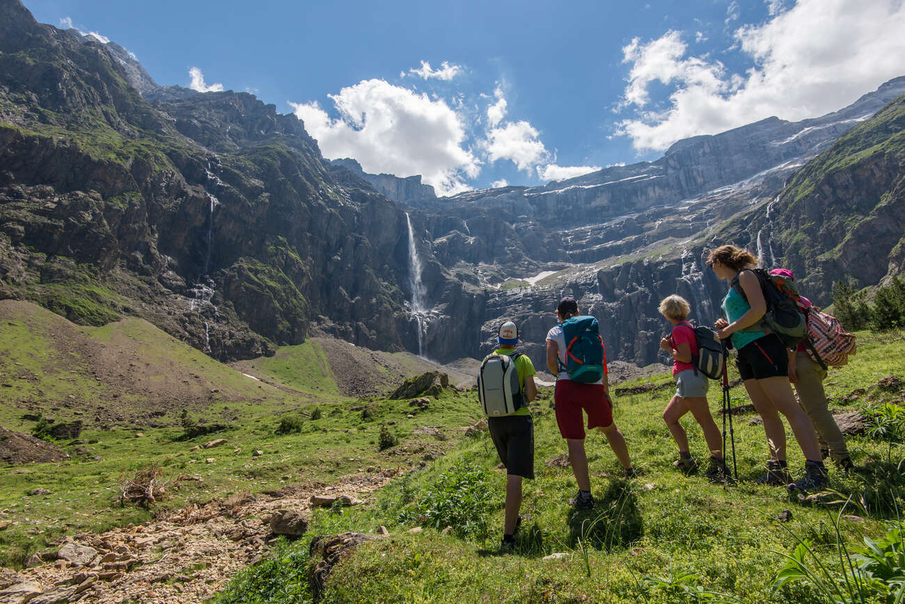 Dans le cirque de Gavarnie