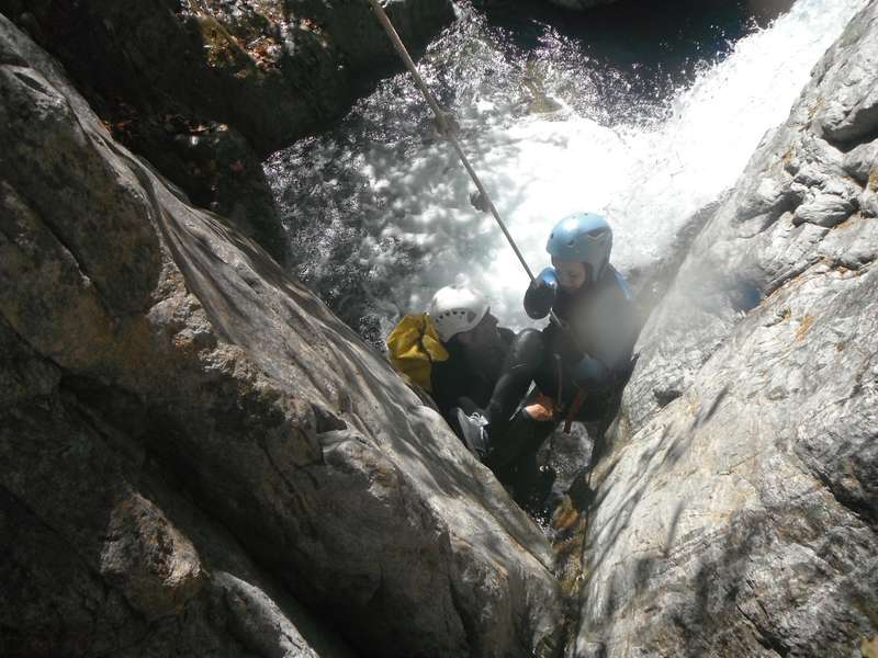 Canyon Ossoue inférieur