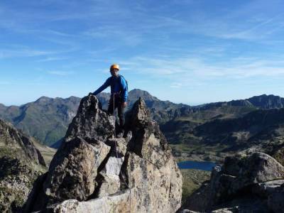 Course rocheuse sur les crêtes de la Mourelle