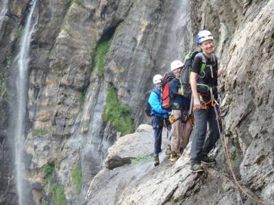 Escalade au Mur du cirque de Gavarnie