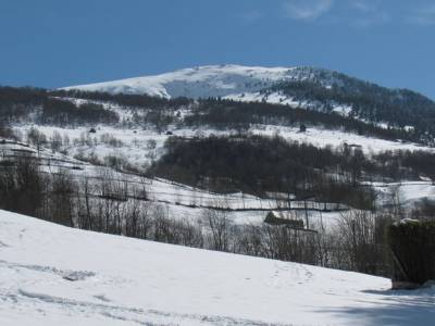 Randonnée à raquettes au Mount Agut de Luz Saint-Sauveur