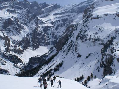 Randonnée à raquettes à Gavarnie