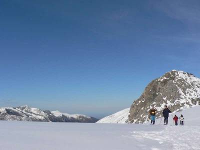 Randonnée à raquettes en Val d'Azun