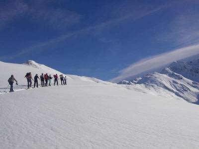 Randonnée à raquettes sur le Hautacam