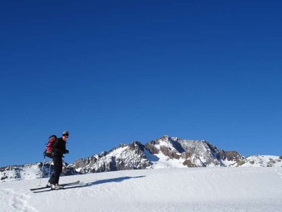 Randonnée à ski dans les Hautes-Pyrénées