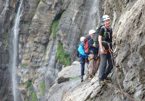 Escalade au Mur du cirque de Gavarnie