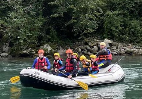 Descente de rivière en rafting