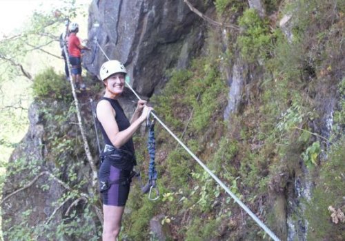 Initiation Via-ferrata en Val d'Azun