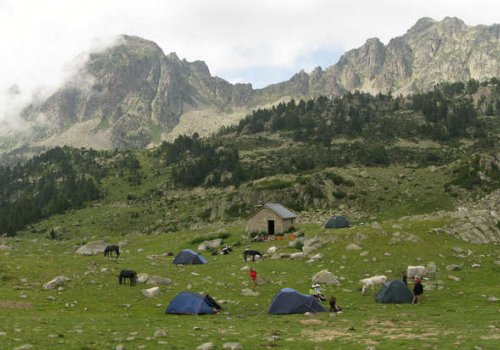 Randonnée et premier bivouac en famille