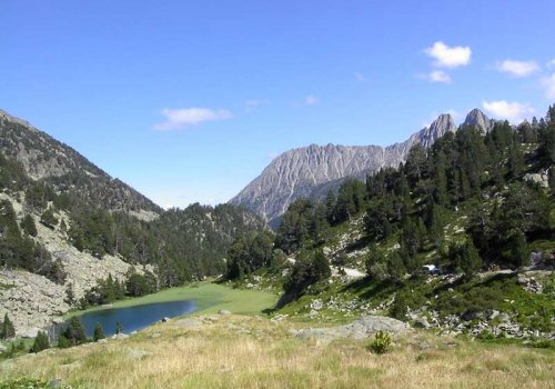 Randonnée dans le massif des Encantats