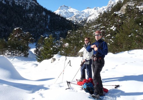 Balade raquettes au lac du Paradis