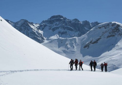 Cimes enneigées à Gavarnie