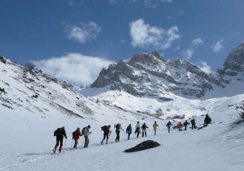 Randonnée à raquettes aux Espuguettes de Gavarnie