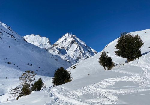 Randonnée à raquettes au pied du Pic du Midi