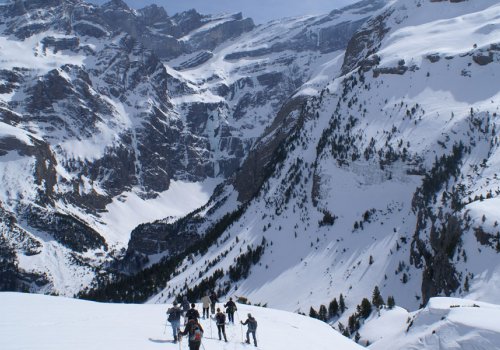 Randonnée à raquettes à Gavarnie