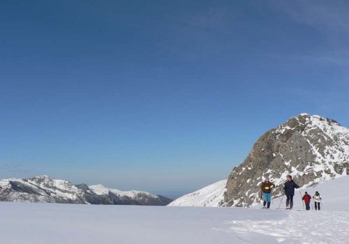 Randonnée à raquettes en Val d'Azun