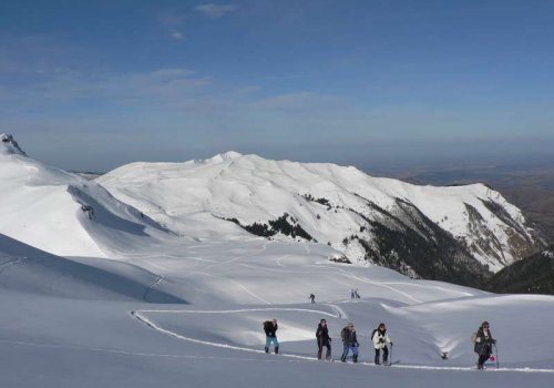 Randonnée à raquettes sur les crêtes du Hautacam