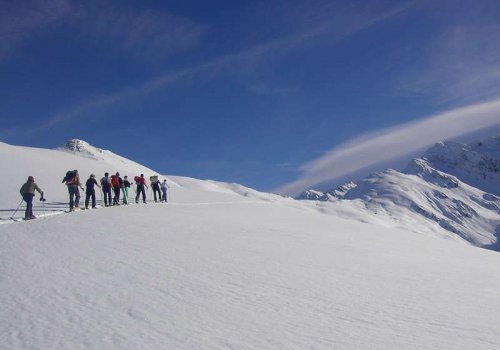 Randonnée à raquettes sur le Hautacam