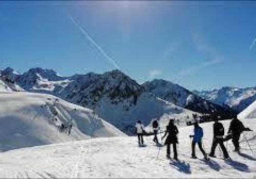 Randonnée à raquettes au vallon d'Aoube à Barèges