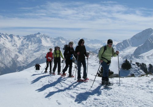 Randonnée à raquettes à Luz-Ardiden