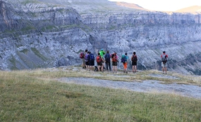 Avant de descendre dans le canyon dOrdesa