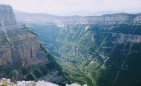 Canyon dOrdesa depuis la vire des fleurs