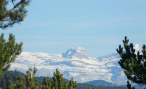Panorama sur les Pyrénées centrales